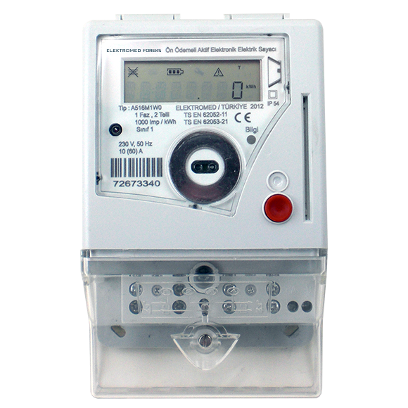 A5 Single Phase Prepaid Electricity Meter