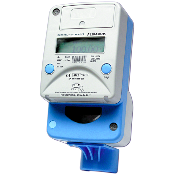 AS20 Prepaid Cold Water Meters (DN20) N-Technic